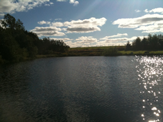 Lochan Uaithne on a sunny afternoon