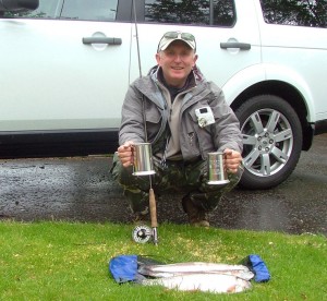 The Paul Young Trophy and the heaviest bag prize