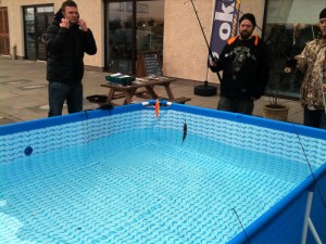 Savage Gear Ant Glascoe demo'ing pike lures