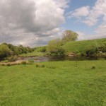 The river above Arthurs Linn Waterfalls