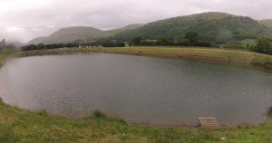 Harviestoun fishery lochan