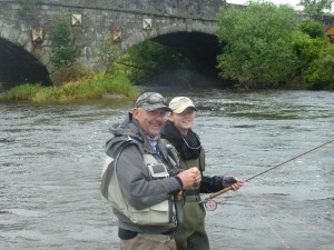 Hywel Morgan with James
