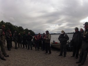 Menteith briefing Lakeside briefing before the off