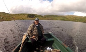 Dougie Boat partner for the day, Dougie