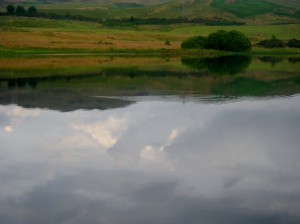 The swirls of a rise