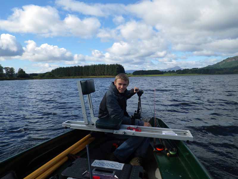 Camping on the fish