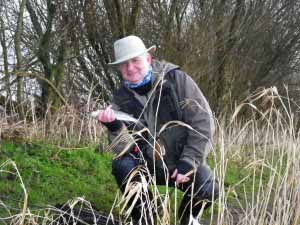 John with a Grayling