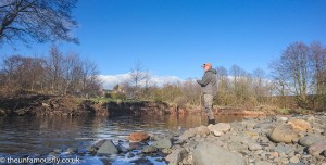 Angler fishing