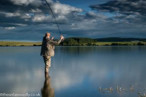 Long exposure fly fishing