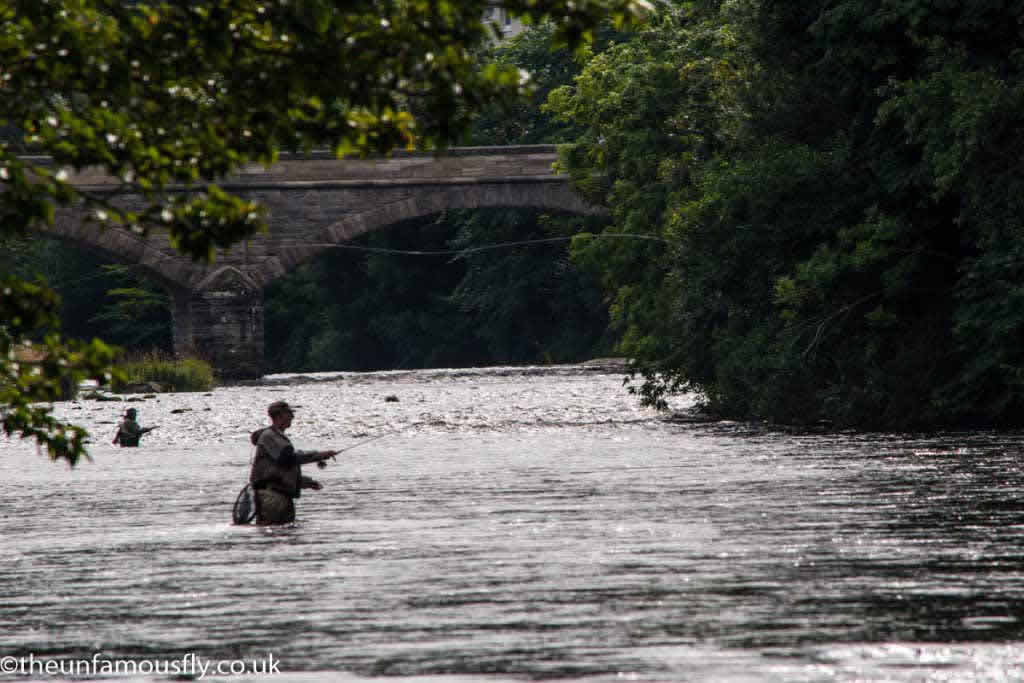 Anglers on the Clyde