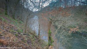 Looking down the valley