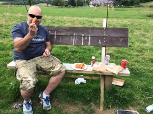 Radek and the BBQ