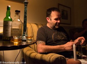 Glen Pointon tying flies