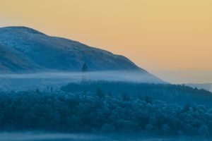 Sunrise at the Wallace Monument