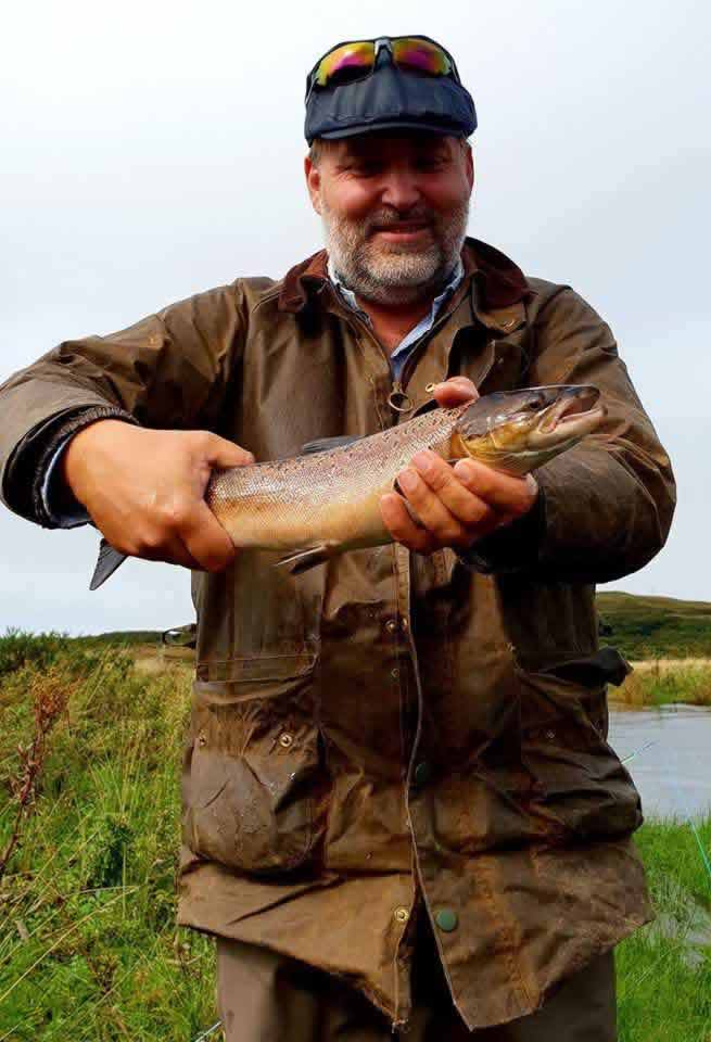 Paul with a Grilse from River Laggan