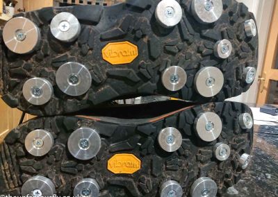 Rocktreads installed