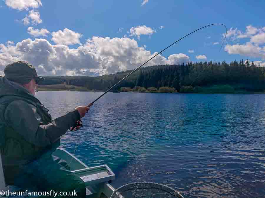 Bill on his first fish