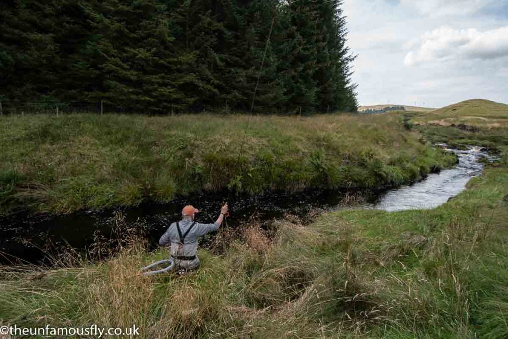 Fishing the old Wall pool