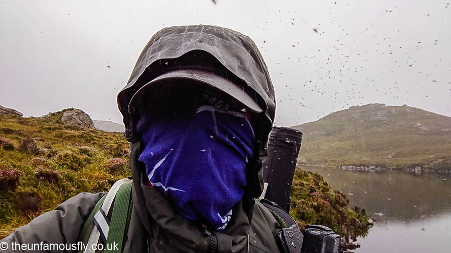 Sutherland Adventure Part Three: Rain, more rain ….and midgies, lots and lots of midgies