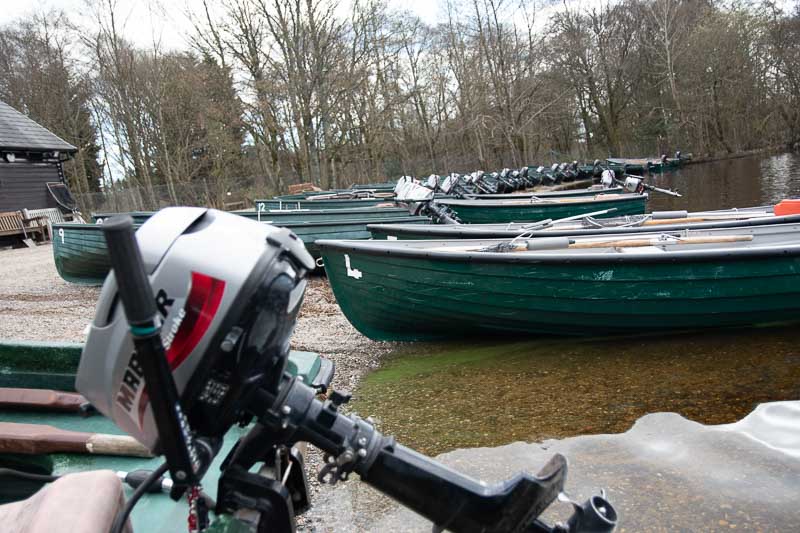 The Laid up Fleet at Lake of Menteith