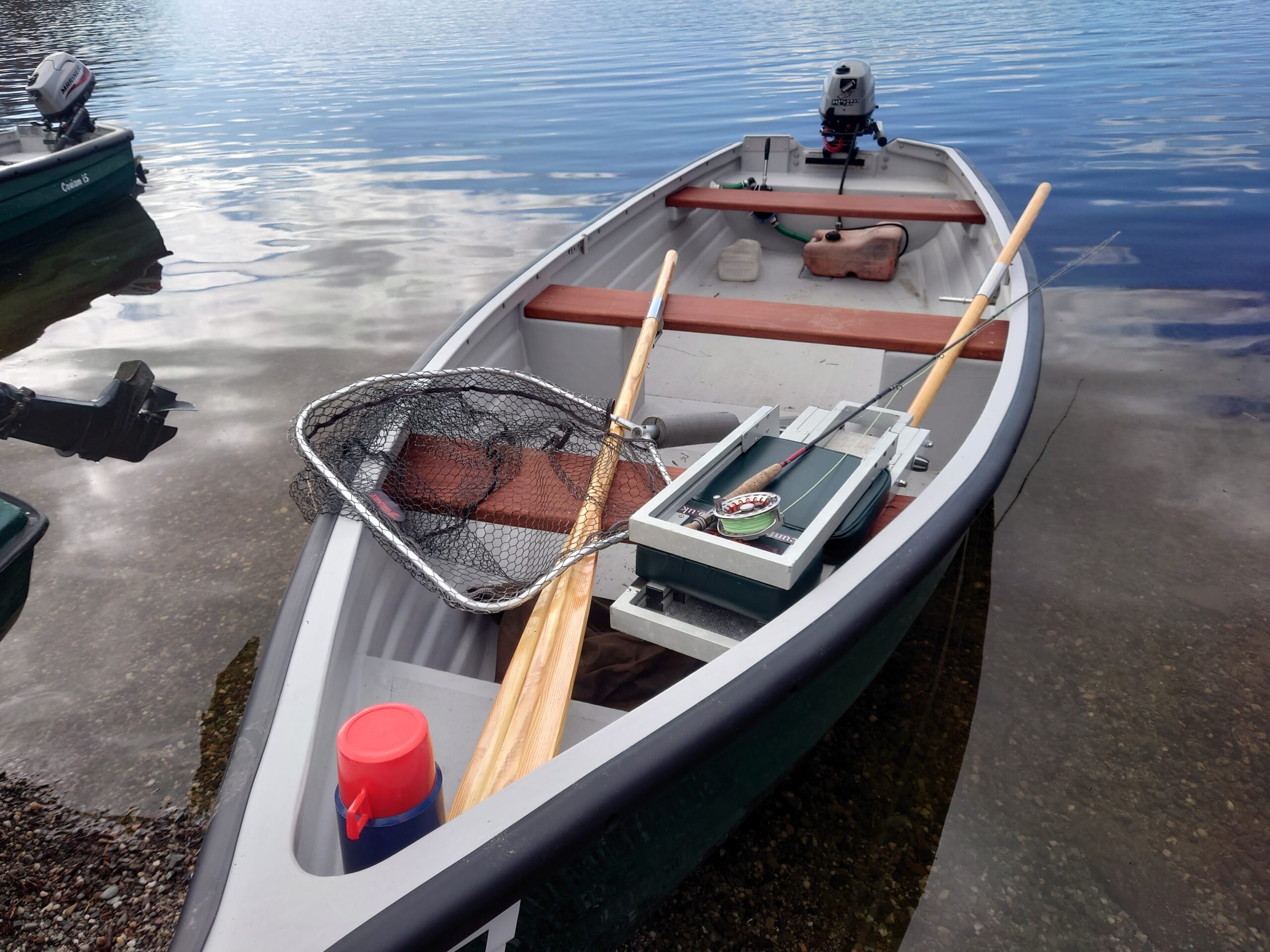 New Coulam boat at Lake of Menteith