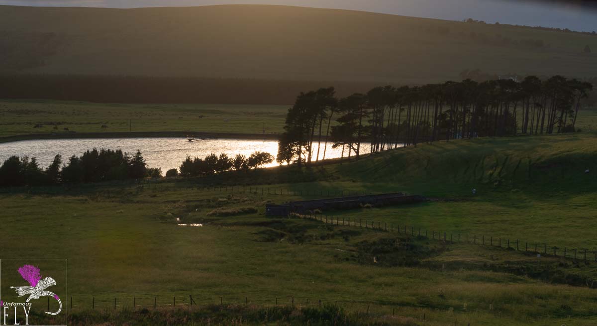 Sun set over Loch Lyoch Sun set over Loch Lyoch