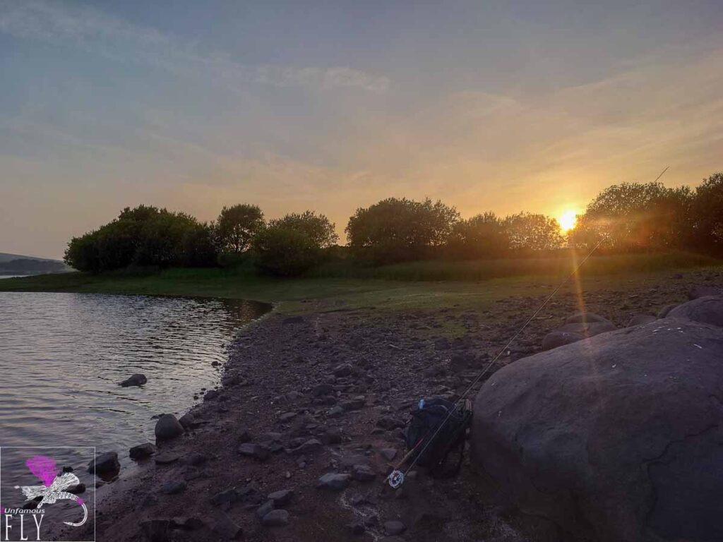 Sunset at Loch Coulter